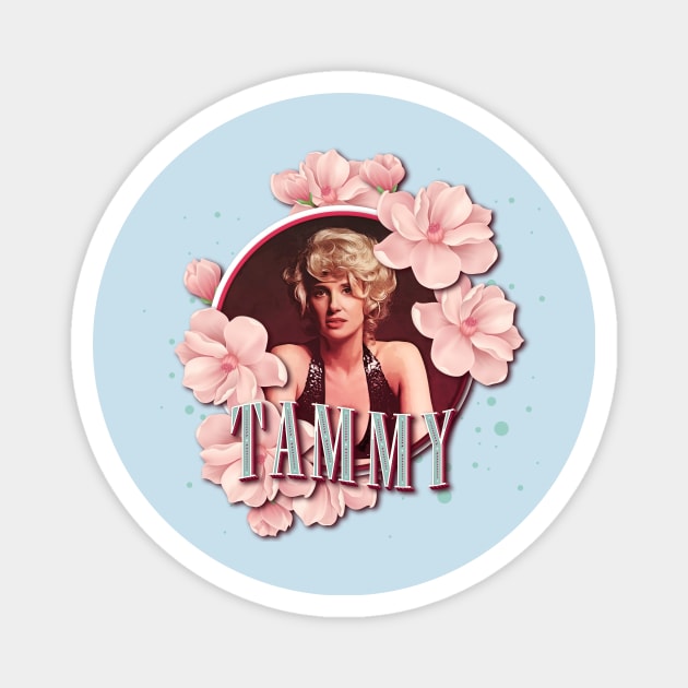 Tammy Wynette Magnet by Dave Styer